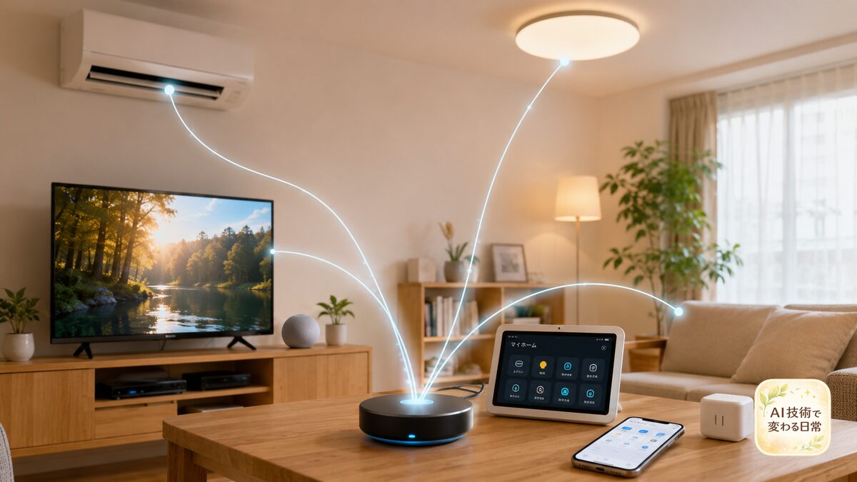 スマホ・スマートスピーカー・家電が連携するMatter対応スマートホーム
